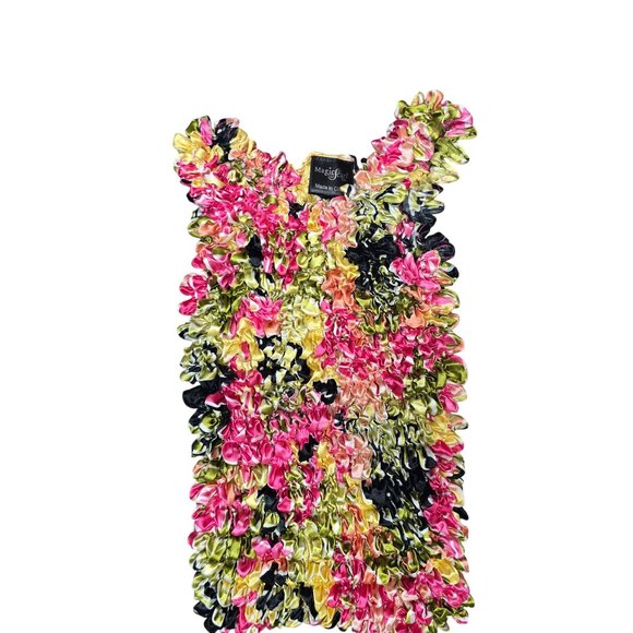 Magic Scarf Co. Womens Multicolor Crinkle Scarf Shrug Wrap One size fits most - Picture 2 of 4